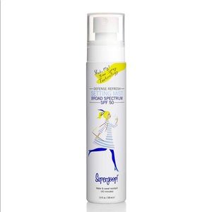 Supergoop SPF 50 setting mist